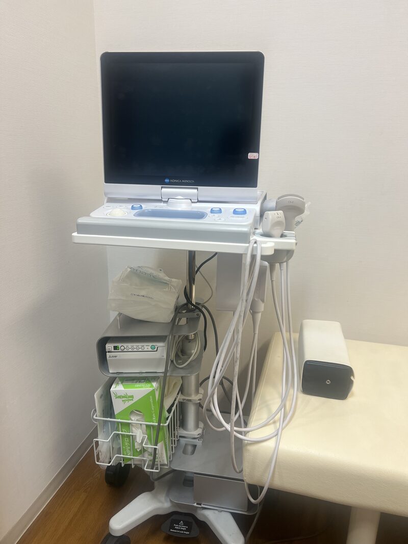リーレクリニック大手町 超音波(エコー)検査機器